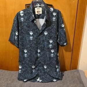 The Nightmare Before Christmas Jack Skellington Button Down Shirt